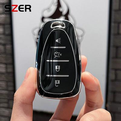 Nové 4 5tlačítkové TPU pouzdro na klíč od auta obal Fob Pro Chevrolet 2017-2019 Chevy Malibu Camaro Cruze Traverse Sonic Volt Bolt Equinox