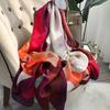 Silk Scarf 100% Mulberry French Style New Chinese Sunscreen Shawl
