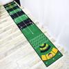Foldable Golf Putting Practice Mat Anti-Slip Golf Putting Green Blanket Golf Hitting Mat  Adults