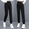 New Style Women's Casual Fat-Concealing Harem Joggers - Petite European American Fashion for Spring & Autumn