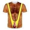 Men's Loose Fit Short Sleeve T-Shirt with Printed Graphic Design Casual Comfortable Lightweight Top for Everyday Wear