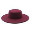 Wool Felt Top Hat With Wide Brim For Formal Events And Winter Wear