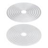 Metal Cutting Die Oval Etched Dies Decorative Emboss Stencil for  Crafts Album Paper Card Wedding