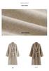 Women's Mid-length Woolen Coat - 2025 Autumn/Winter Hepburn Style, Petite Fit, Loose, Thickened for Warmth