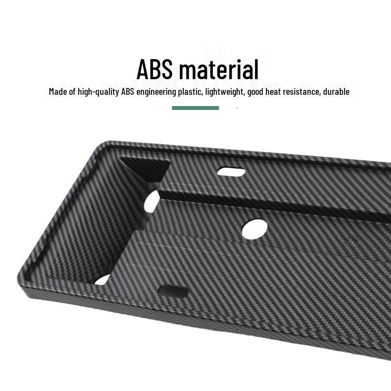 23 Tesla Model 3 Facelift License Plate Frame - Edge Modification Car Accessory