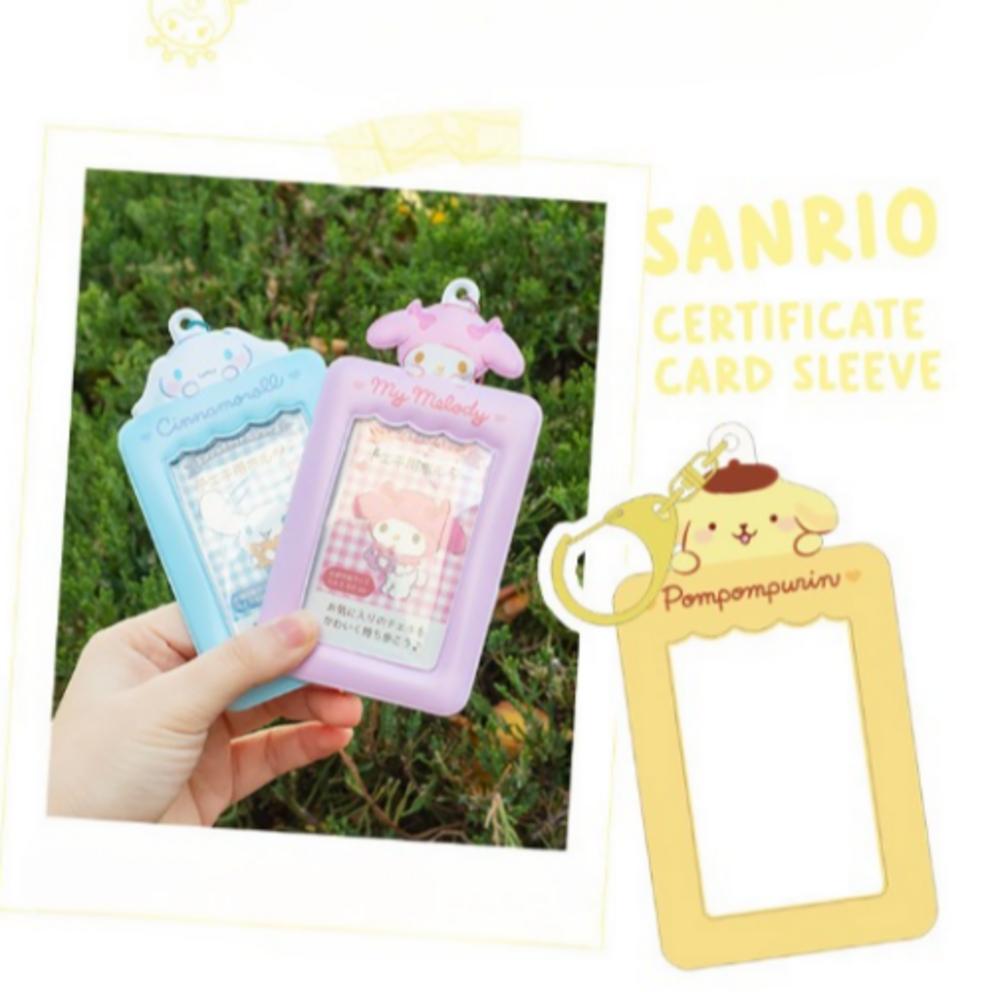 1+1 Poca Holder Poca Photocard Holder Case Keyring Key Holder Bag Keychain Hill Flow