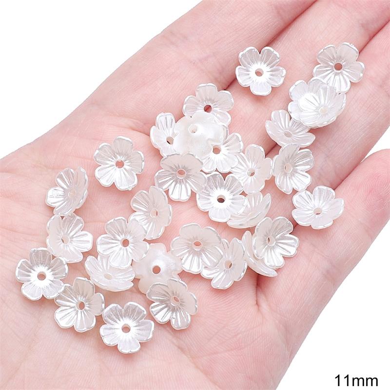 

20-50 шт. АБС-пластиковые круглые искусственные жемчужные бусины для самостоятельного изготовления ювелирных изделий, аксессуаров для украшения дома 11mm