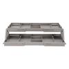 2 Tier Jewelry Drawer Organizer Adjustable Dividers Storage Box for Makeup Cosmetic Jewelry