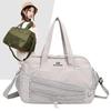Lightweight Large Capacity Crossbody Bag with Shoe Compartment for Travel & Sports