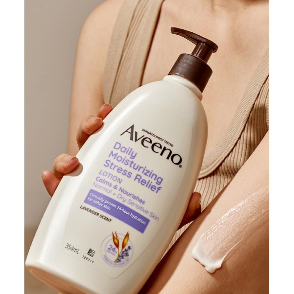 Aveeno Stress Relief Lotion 354ml X2 NONE