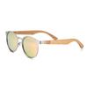 Earth Wood Reine Polarized Sunglasses Bamboo Green