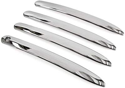 Toyota New RAV4 Door Handle Garnish Chrome Finish Door Knob Cover Chrome Cover ABS Dress Up Parts Custom Exterior Aero 4P