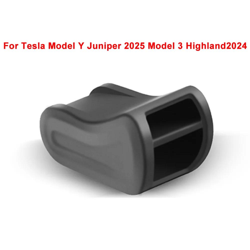 Für Tesla MODEL 3 Highland Y Launch 2025 Lufterfrischer-Adapter Luftauslass Aromatherapie-Clip Silikon Auto Lüftungsdüsen Duftclip