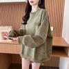 Sweatshirt for Women Autumn Winter Thickened Warm Stretchy Long Sleeve Oversize Tops