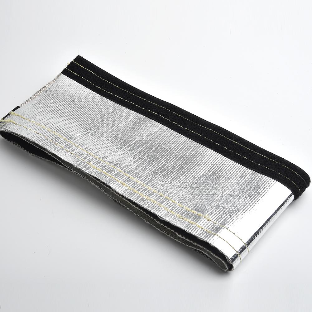 Aluminized Metallic Heat Shield Sleeve Insulated Wire Hosean Be Used To Weave Steel Wire, Tubing, Plastic Pipe, Wire Harness, Ai