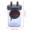 CO2 Bubble Counter Portable ABS Plastic CO2 Diffuser with Suction Cup for Aquarium Fish   Aquarium Planted