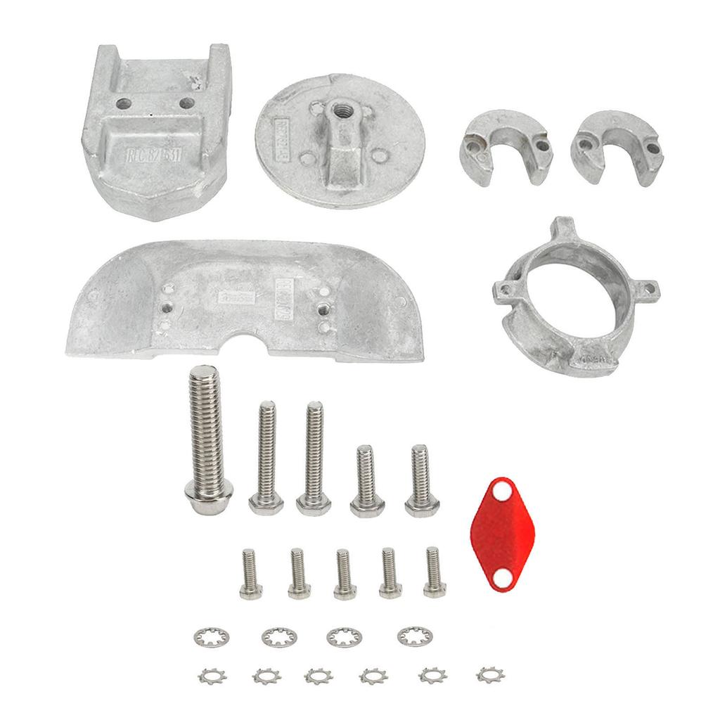 Aluminium Anode Kit 888756Q01 High Strength Rustproof for Mercruiser Alpha 1 Generation 2