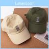 Baseball Monochrome Classic Cap For All Seasons Youthful And Sunprotective