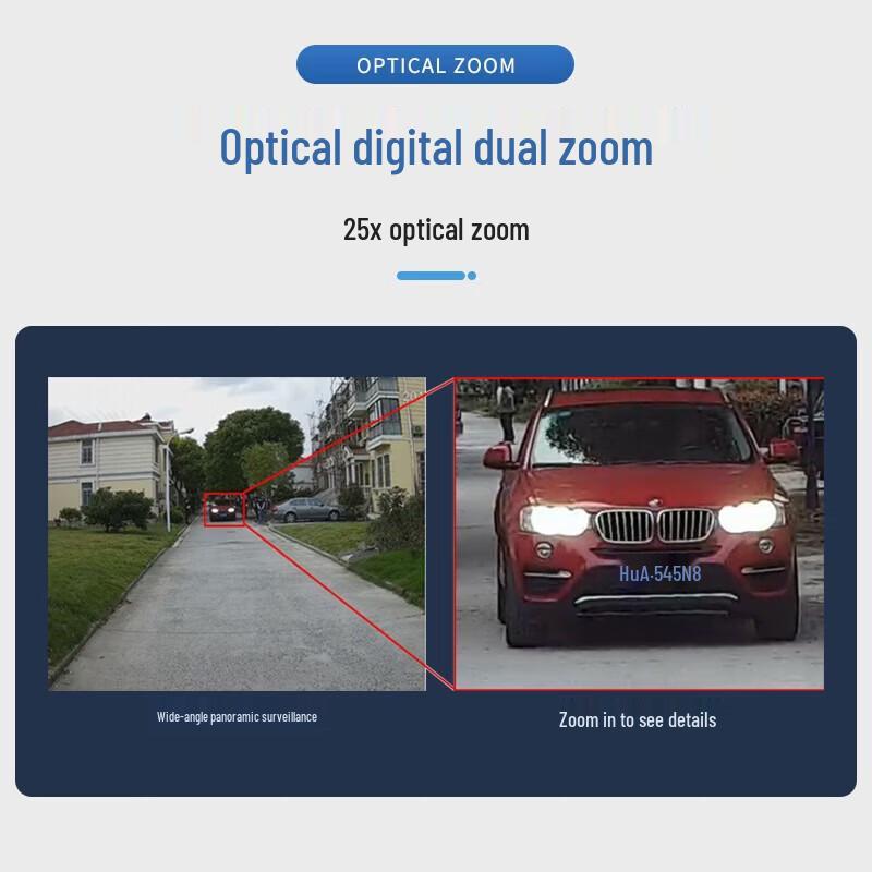 Dahua 4MP Outdoor PTZ AI Tracking Camera with 23x Zoom CN plug (adapter included)