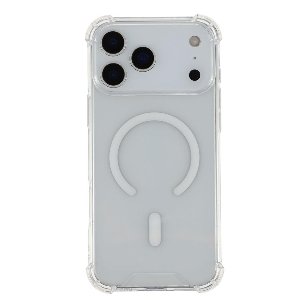 For iPhone 17 Pro Max Case Compatible with MagSafe 1.5mm Shockproof Clear Phone Back Cover
