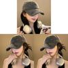 Denim Baseball Cap Men Women Vintage Distressed Wide Brim Sun Hat Casual Summer Accessory