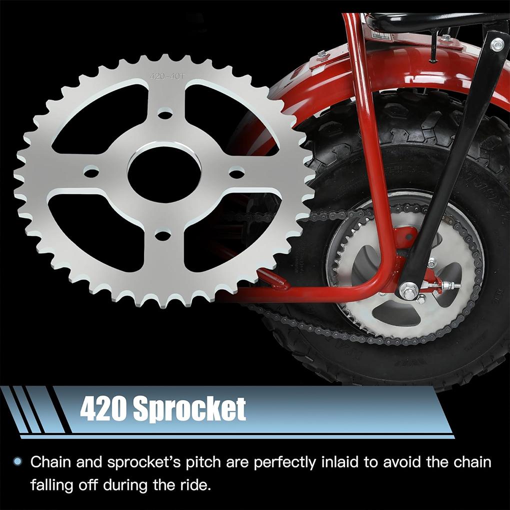 40 Tooth Sprocket 35 Chain Mini Bike Rear Sprocket For CC100X CK100 Baja DB30 TaoTao GK80 Monster