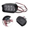 12V-80V Elektrofahrrad LED Scheinwerfer Superhell Motorrad Dreirad 8/12/16 LED Lampe E-Bike Sicherheitsfahrt Vorderlichtteile