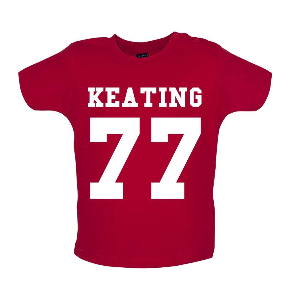 

Keating 77 - Baby Kids Boys Girls Unisex T-Shirt / Babygrow - Singer Song Love Fan Ronan Band Gig Tour 130