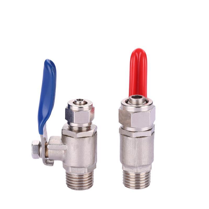 All-Copper 4-Point To 3/2-Point Water Purifier Ball Valve for Direct Drinking Machines