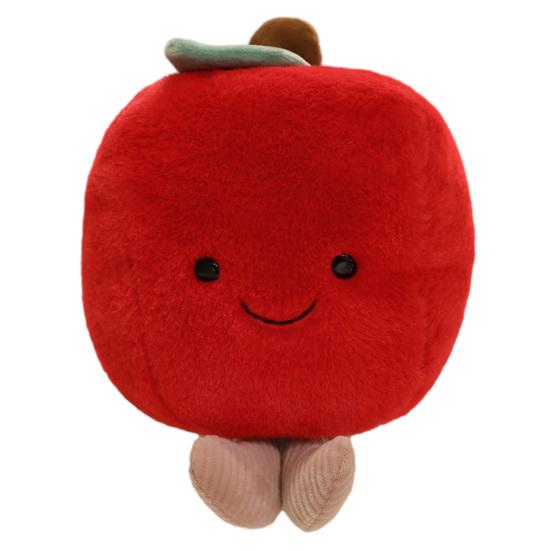 Mignon Mini Fruit Peluche Jouet Animaux en Peluche Doux pour Enfants Réaliste Câlinable Jouet à Câliner pour Machines à Griffes Prix Cadeau d'Anniversaire