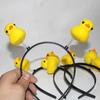 Star Yellow Duck Headband Love Heart Children Hair Bands Funny Cartoon Hair Hoop  Daily
