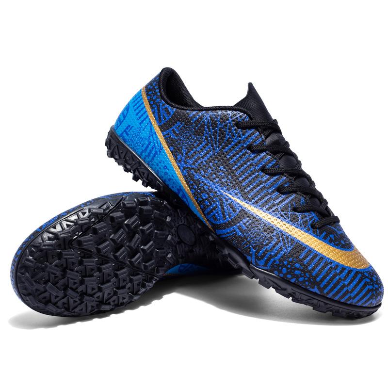 2398 High-top Football Shoes Men and Women Children Broken Nails Artificial Turf Long Nails Student Competition Training Shoes