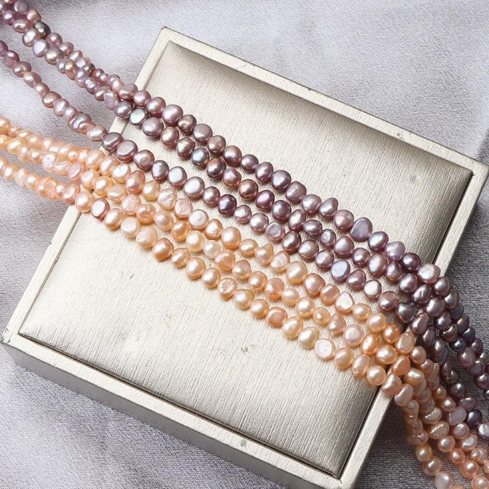 About 75 Pieces/Rope Natural Freshwater Pearl Beads DIY Jewelry Beads  Jewelry Making Accessories