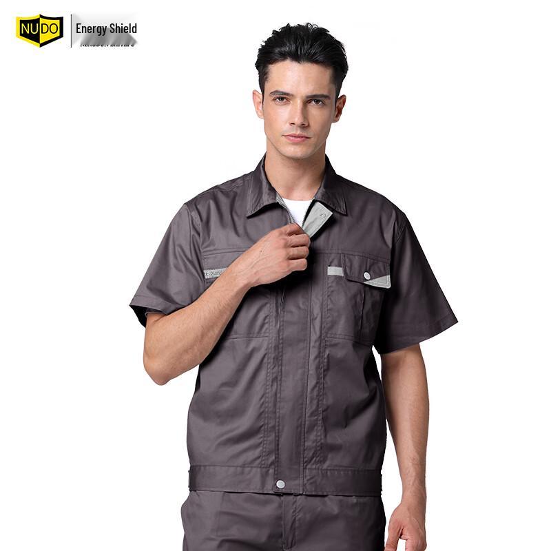 

Men s Summer Short-Sleeve Work Uniform Set XL
