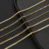 5 Pcs Fashion Minimalist Luxury Necklace Set for Women Boho Layered Stacked Chains Flat Chokers Necklace Daily Party Jewelry New