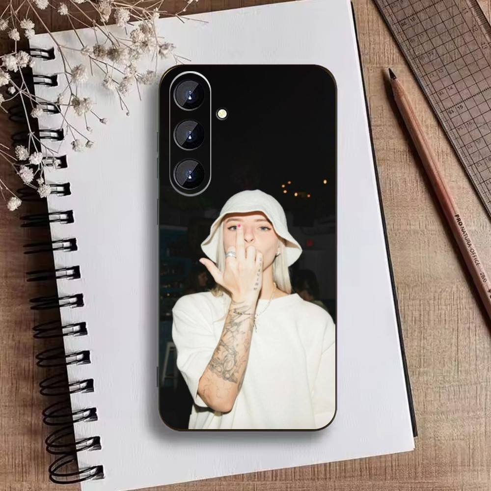 Singer E-Young Miko Phone Case For Samsung Galaxy A73,A72,A71,A70,A52,A51 Others Soft Black Cover