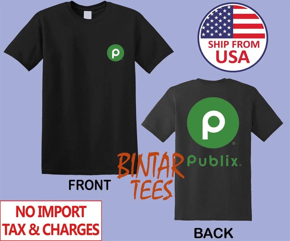Publix Supermarket Men s Black Size S to 5XL XL