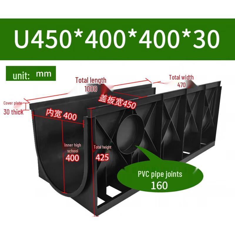 

Yishuxiang Outdoor U-Channel Drainage Trough