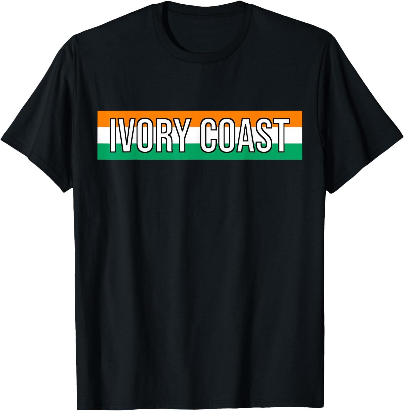 IVORY COAST FLAG COLOR BAND NATIONAL PRIDE T-Shirt S