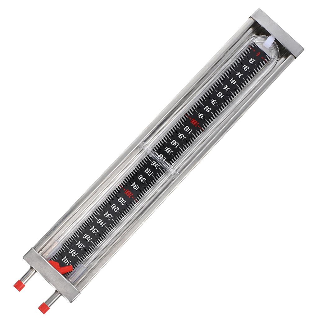 Pressure Gauge Manometer Tube Stainless Steel U Shaped High Accuracy Sensor Vacuum Tube Tester U Tube Manometer Pressure Sensor
