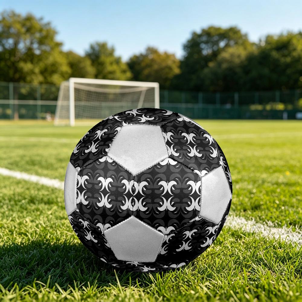 1pc Abstract Art Durable Soccer Ball/Football, Size 5, Perfect for Training, Entertainment And Competition,Gift yy26060678
