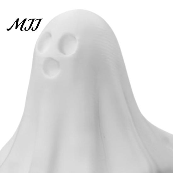 Windproof Door Stop Cute Ghost Stopper, 3D Printed Halloween Decoration Universal Fit Stopper Statue, Anti-slip Holder, for Home Bedroom Wedge