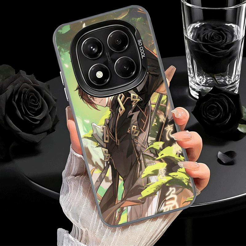 Genshin Impact Zhongli Soft Phone Case for Xiaomi Redmi Note 13 14 15 Pro Plus 12S 12 11S 11 11T 10S 10 Shockproof Cover Back Sh
