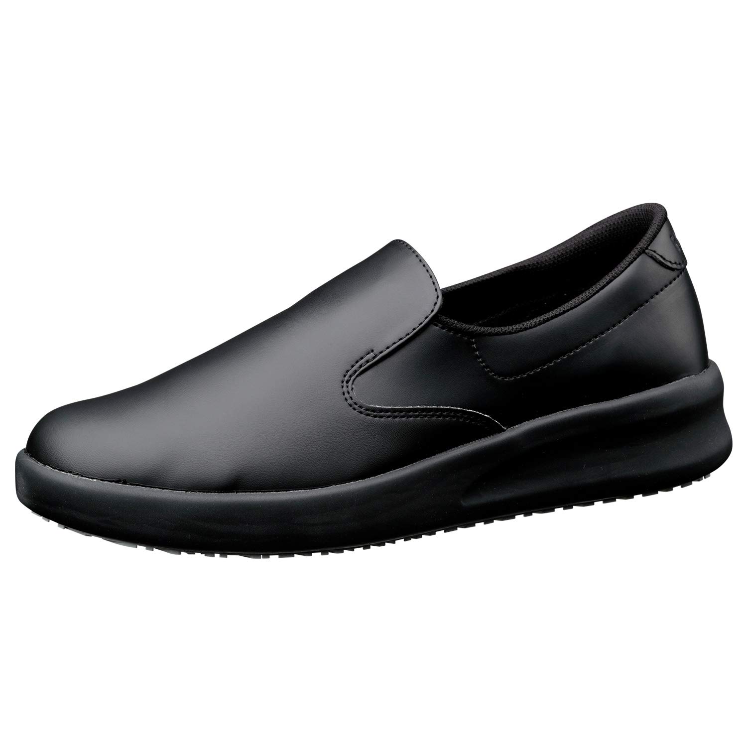 

[Midori Anzen] Work Shoes, Super Slip-Resistant, High Rebound, Slip-on, High Grip The Force NHF700, Black, 23 cm, 3E