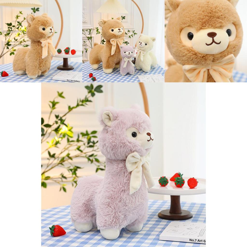 Disney Alpaca Plush Toy With Pp Cotton Filling For Girls Bedroom Decor