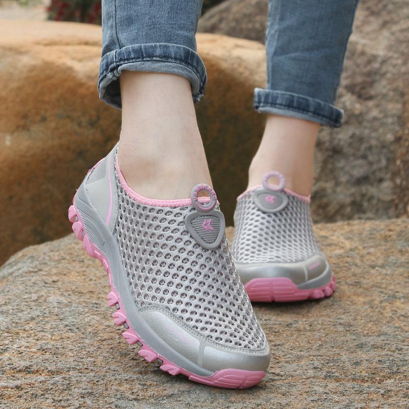 Fashion Fashion Casual Shoes Lightweight Summer Breathable Shoes Outdoor Comfortable Women Footwear Ladies Walking Shoes