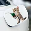 Cute Pet Cat Car Fuel Tank Stickers Car Decals Car Decorations