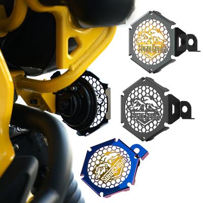 Vorne Horn Protector Schutz Abdeckung Langlebig für Cub CC110 CT125 CC50 Motorrad Front Lautsprecher Grill Masken Einfache Installation