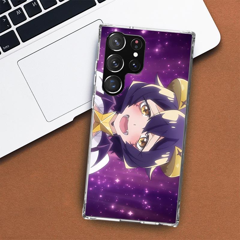 Gushing Over Magical Girls Phone Case For Samsung Galaxy S24 S23 S22 Ultra S21 S20 Fe S10 Plus S10E S9 S8 + Shell Coque