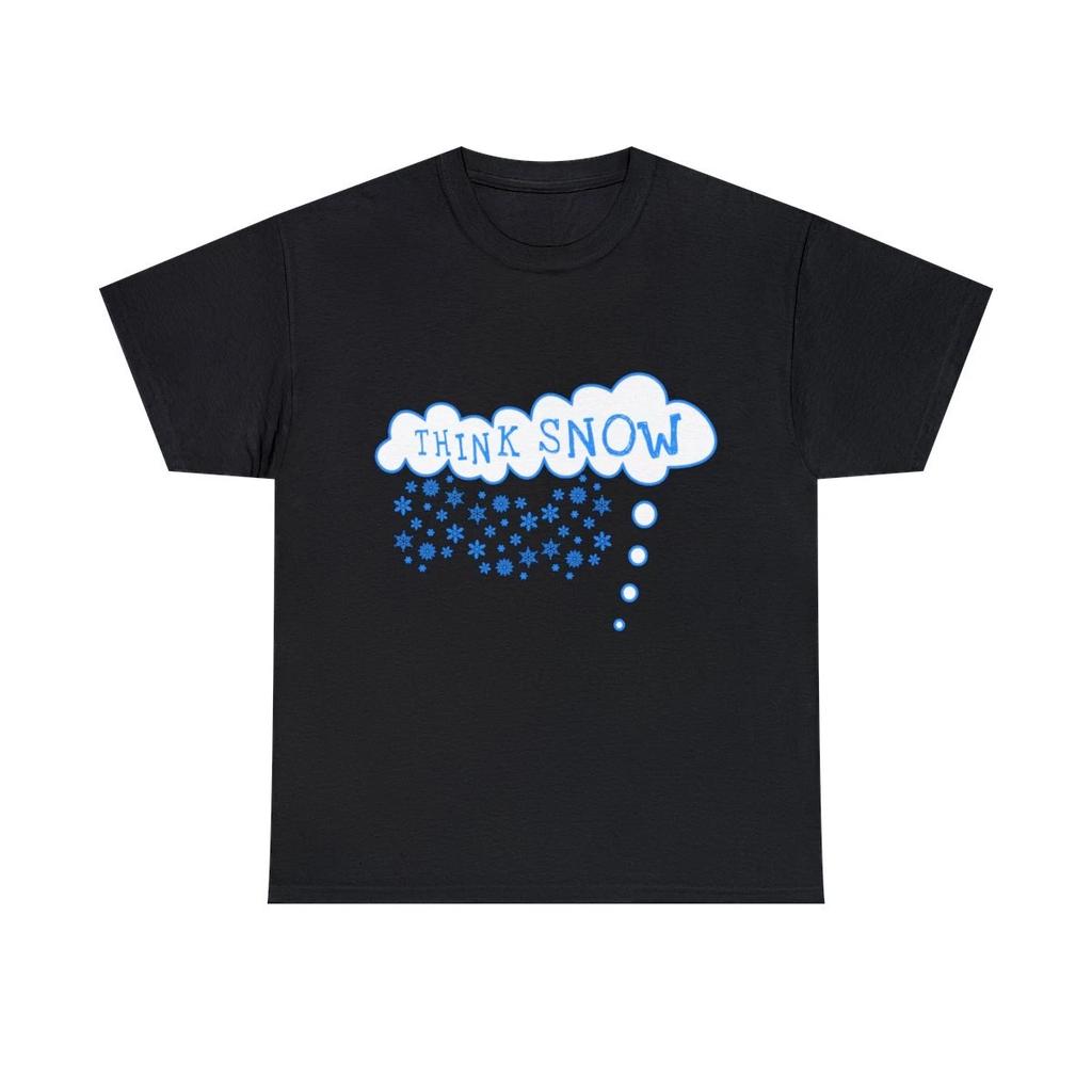 Think Snow Graphic Tee Shirt, S-5XL